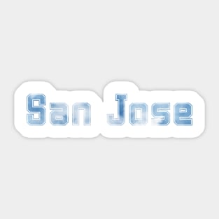 San Jose Sticker